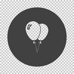 Image showing Two Balloons Icon