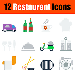 Image showing Restaurant Icon Set