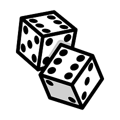 Image showing Craps Dice Icon