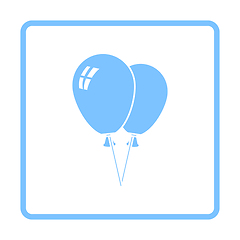 Image showing Two Balloons Icon