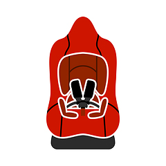 Image showing Baby Car Seat Icon