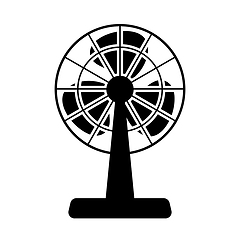 Image showing Electric Fan Icon