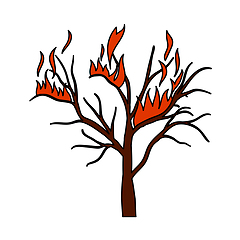 Image showing Wildfire Icon