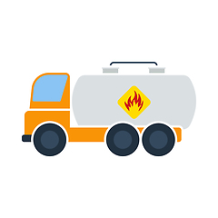 Image showing Oil Truck Icon