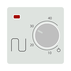 Image showing Warm Floor Wall Unit Icon