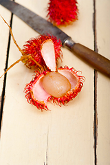 Image showing fresh rambutan fruits