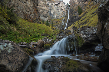 Image showing Waterfall on river Shinok