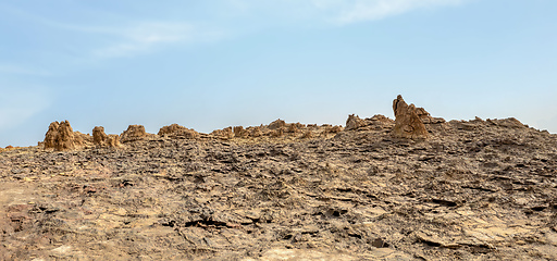 Image showing Dallol in Danakil depression, Ethiopia wilderness