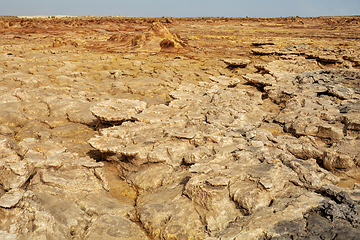 Image showing Dallol in Danakil depression, Ethiopia wilderness