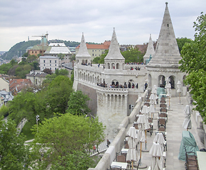 Image showing Fishermans Bastion in Budapest