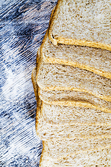 Image showing sliced fresh bread