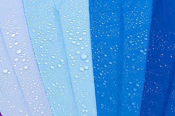 Image showing drops on the umbrella