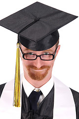 Image showing happy graduation a young man