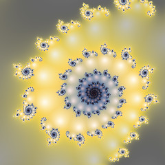 Image showing Abstract computer generated fractal