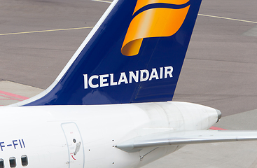 Image showing Schiphol, The Netherlands on June 29, 2017; Icelandair Airlines 