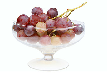 Image showing Red grapes