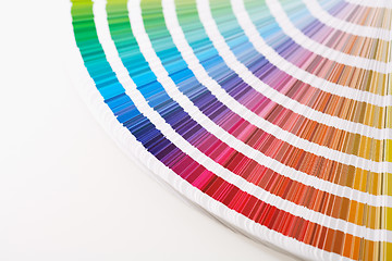 Image showing CMYK swatches