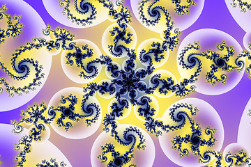 Image showing Abstract computer generated fractal