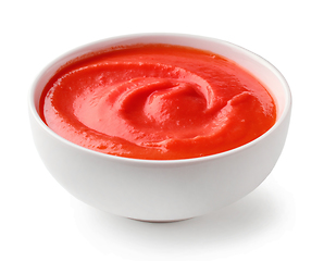 Image showing bowl of vegetable puree