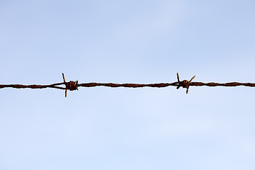 Image showing Barbwire