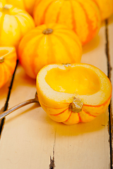 Image showing fresh yellow pumpkin