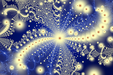 Image showing Abstract computer generated fractal