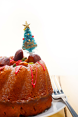 Image showing Christmas cake