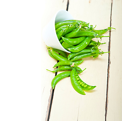 Image showing hearthy fresh green peas