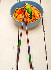 Image showing hand pulled ramen noodles