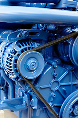 Image showing Diesel engine
