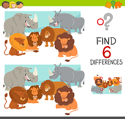 Image showing find the differences game