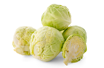 Image showing Brussels sprouts