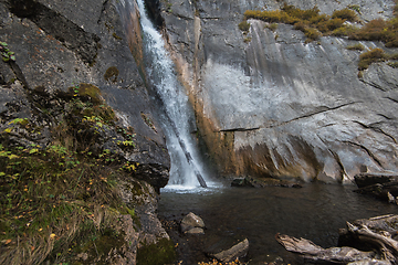 Image showing Waterfall on river Shinok