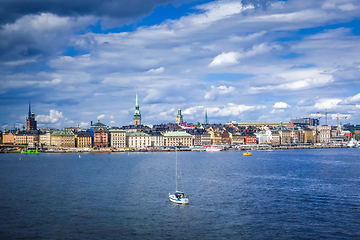 Image showing Gamla Stan landscape in Stockholm, Sweden