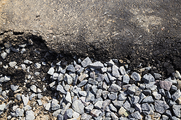 Image showing layer of asphalt