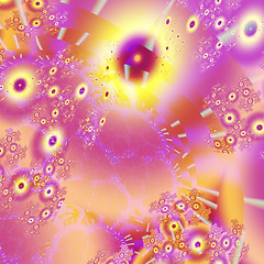 Image showing Abstract computer generated fractal