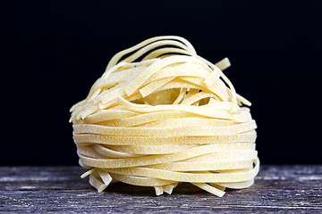 Image showing pasta in raw dried form