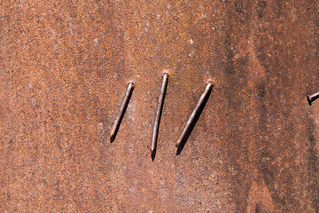 Image showing old metal surface