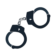 Image showing Police Handcuff Icon