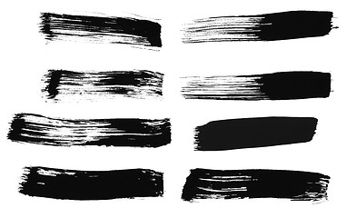 Image showing Brush strokes