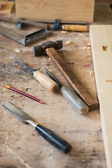 Image showing Tools for wooden work