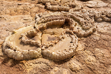 Image showing abstract landscape in Dallol, Danakil depression, Ethiopia