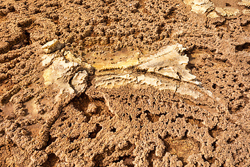 Image showing abstract landscape in Dallol, Danakil depression, Ethiopia