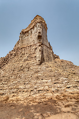Image showing Rock city in Danakil depression, Ethiopia, Africa