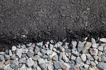 Image showing layer of asphalt