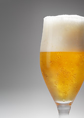 Image showing glass of beer