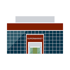 Image showing Supermarket Building Icon