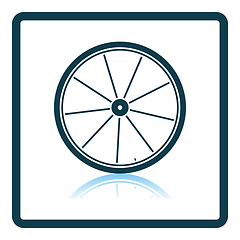 Image showing Bike Wheel Icon