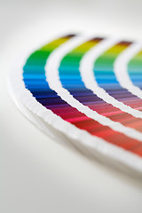 Image showing CMYK swatches