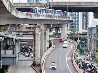 Image showing Complex junction in Bangkok, Thailand